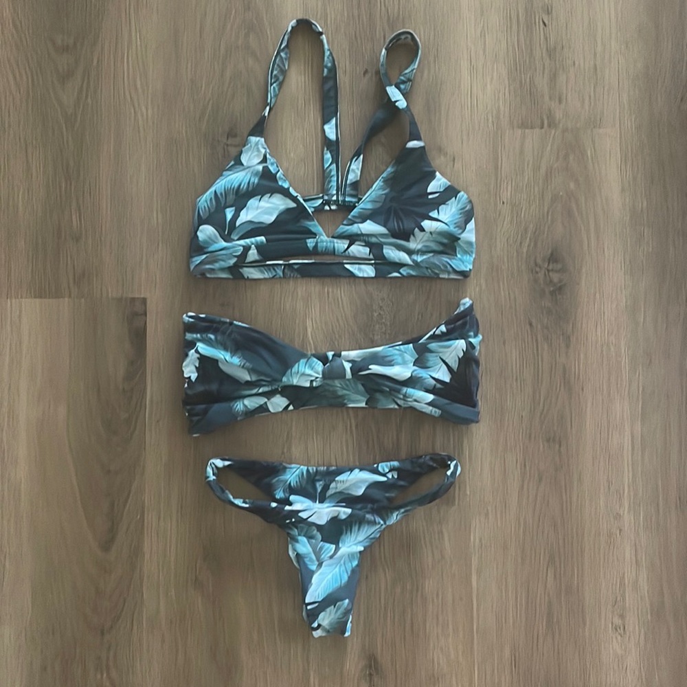 Mikoh strapless bandeau top